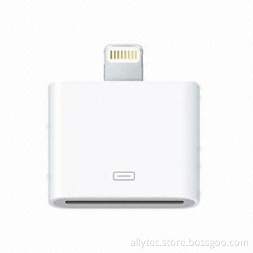 Female 30-pin to Male 8-pin Lightning Adapter for iPhone 5, iPad Mini, iPod Touch 5 and iPod Nano